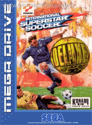 Cover International Superstar Soccer Deluxe for Genesis - Mega Drive